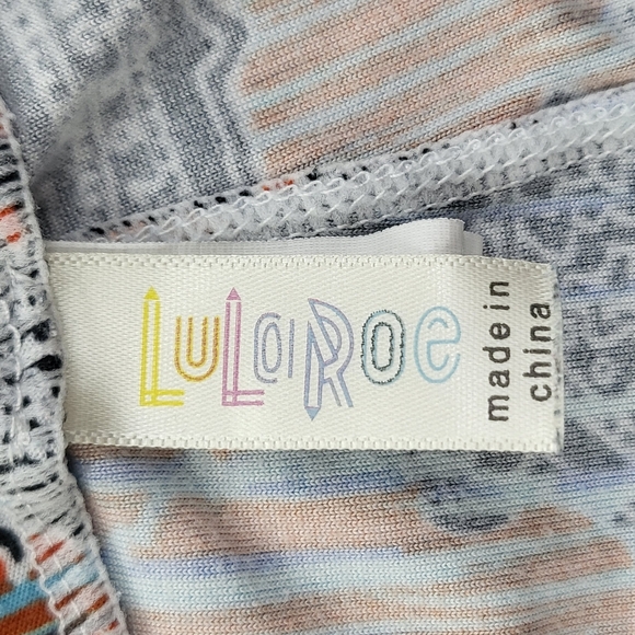 LuLaRoe Kaleidoscope Medallions OS Mosaic Rare Mandala NEW Unicorn Black #386 - Picture 2 of 7